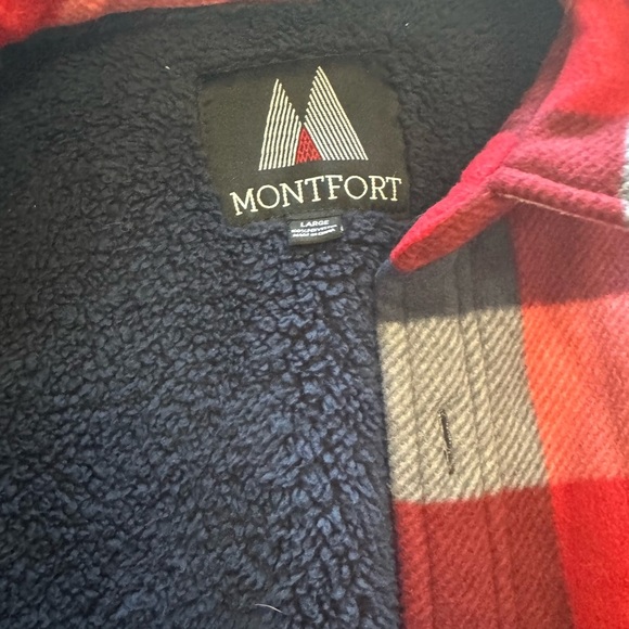 Men's Red Plaid Jacket - Picture 3 of 5